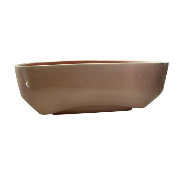 Vintage 1955 Miramar of California Pink Pottery Planter Bowl - MCM Ceramic - Picture 2 of 15